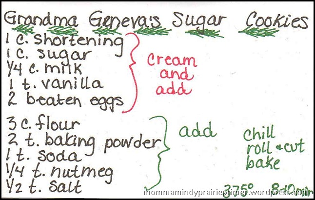 Geneva's Sugar Cookies1